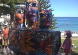 picture of mosaic sculpture by the sea